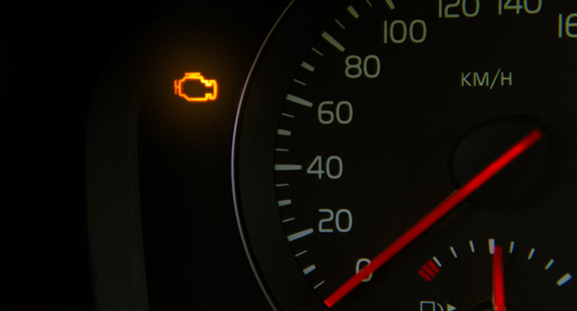 Mercedes Illuminated Check Engine Light