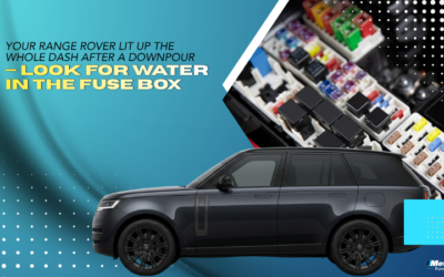 Your Range Rover Lit Up the Whole Dash After a Downpour — Look for Water in the Fuse Box